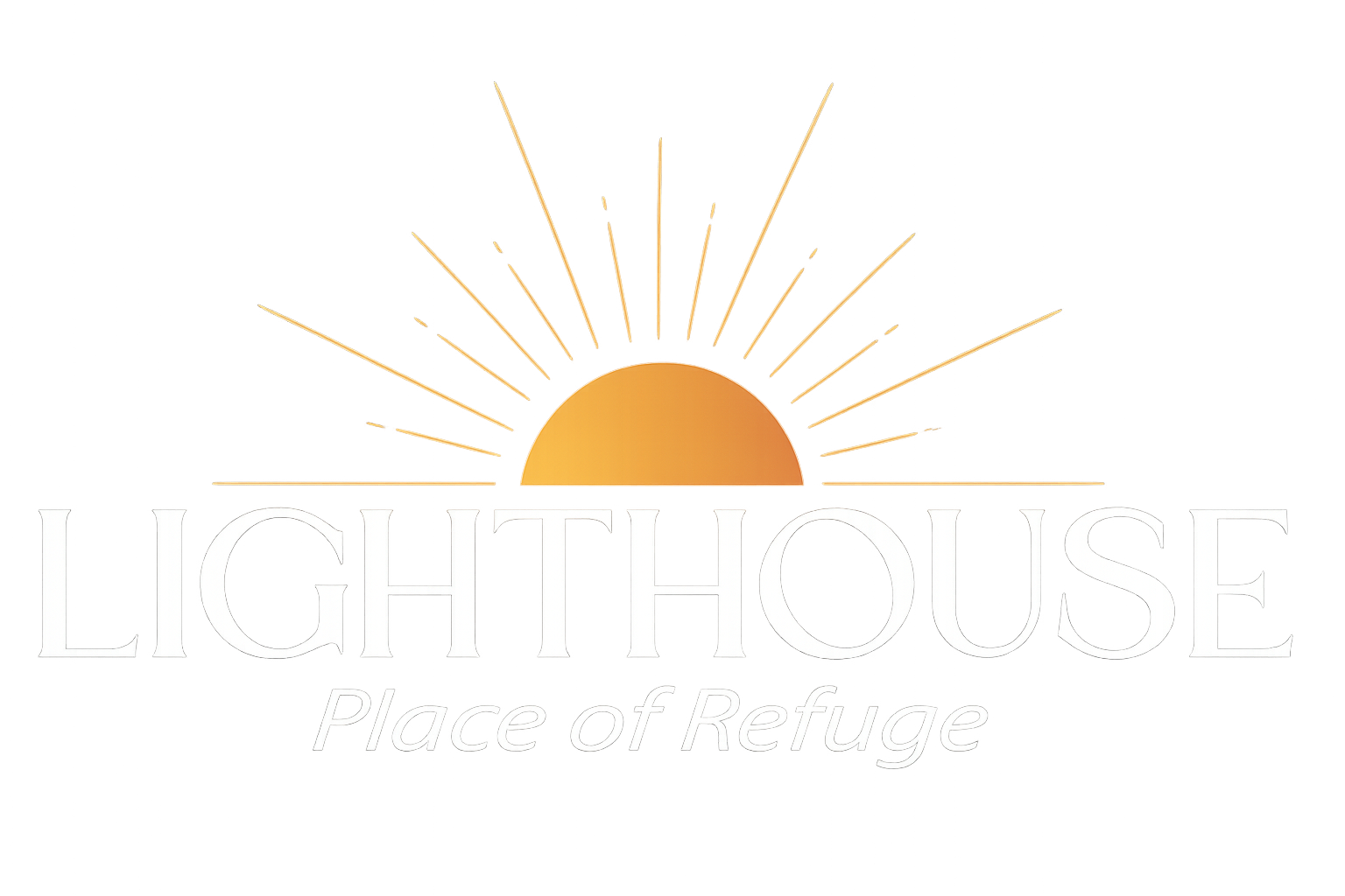 Lighthouse Logo White